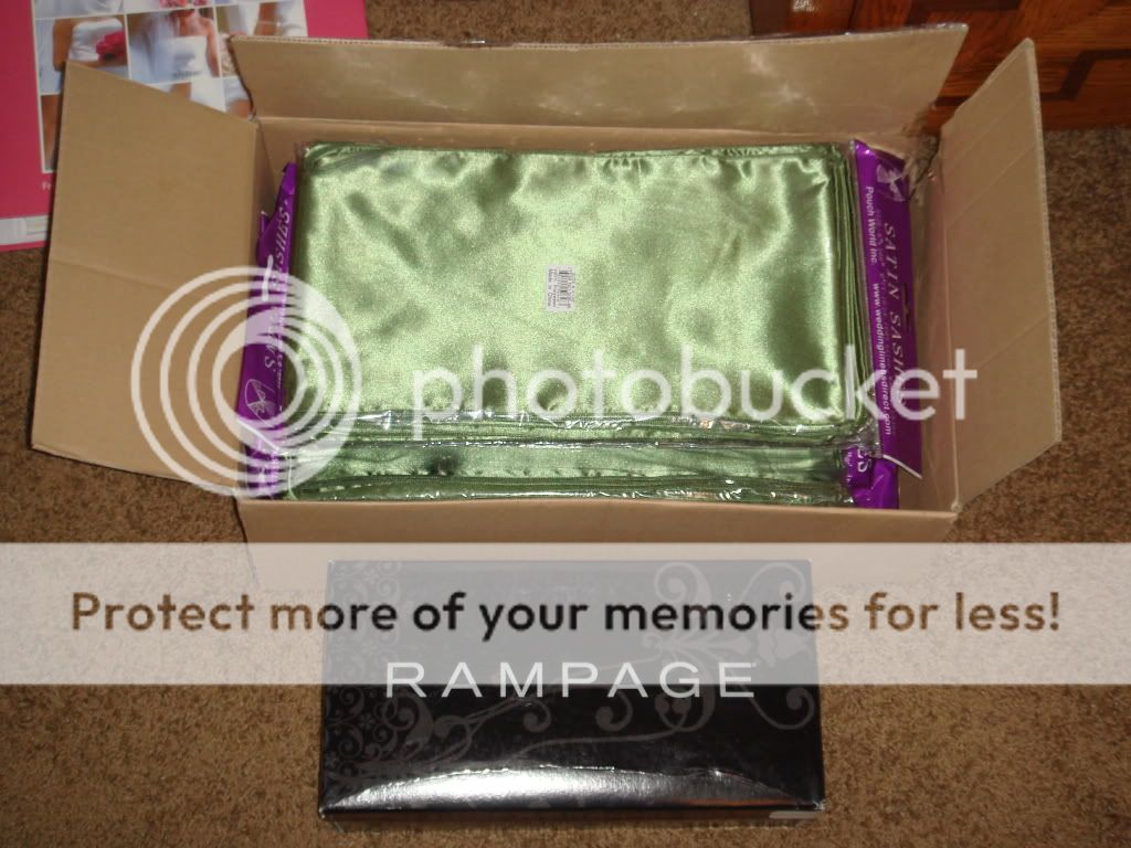 Wedding Linens Direct (aka Pouch World Inc) is AWESOME! Bride